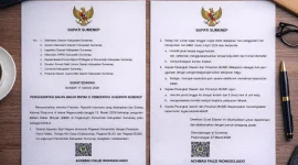 Surat edaran Bupati Sumenep 