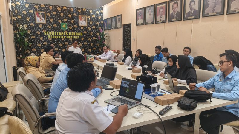 Foto IWO Sumenep Audiensi di Ruang Sekda