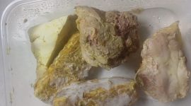 Foto Menu MBG Lenteng Barat di sosmed tiktok 