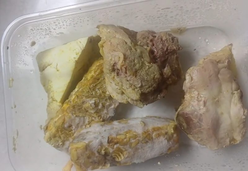 Foto Menu MBG Lenteng Barat di sosmed tiktok 