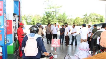 SPBU dan SPBE di Sumenep Disidak, Kapolres: Kenaikan BBM Hoaks, Stok Aman