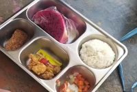 Menu MBG Sajian SPPG Pakamban Laok 2 