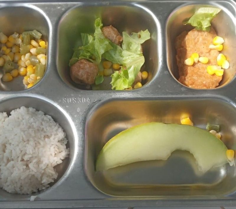 Menu MBG Sajian SPPG Talang Saronggi Sumenep 