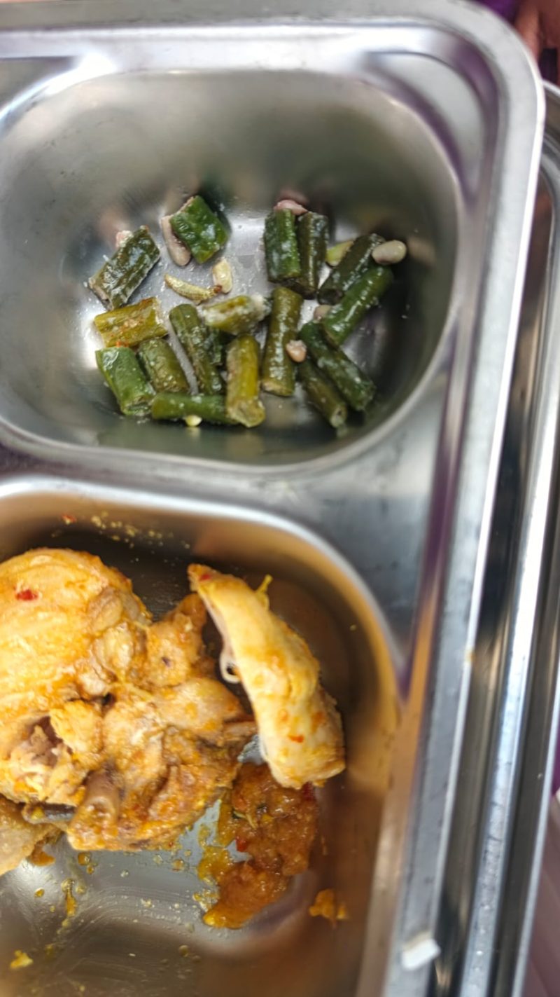 Menu MBG Sajian SPPG Pakamban Laok 2 hari ini 