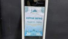 Kotak amal masjid yang Diaman polres Sumenep Dokumentasi Humas Polres Sumenep 