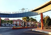 Pintu masuk Kantor Pemkab Sumenep 