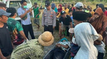 Lansia Ditemukan Meninggal di Jalan Desa Lobuk Bluto