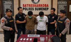 Dua Pria Asal Gapura Sumenep Dibekuk Polisi Karena Kedapatan Miliki 2,34 Gram Sabu