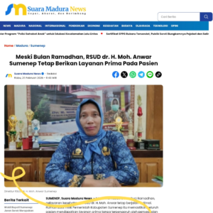 IKLAN ADVERTORIAL RSUD Dr. H. MOH. ANWAR SUMENEP